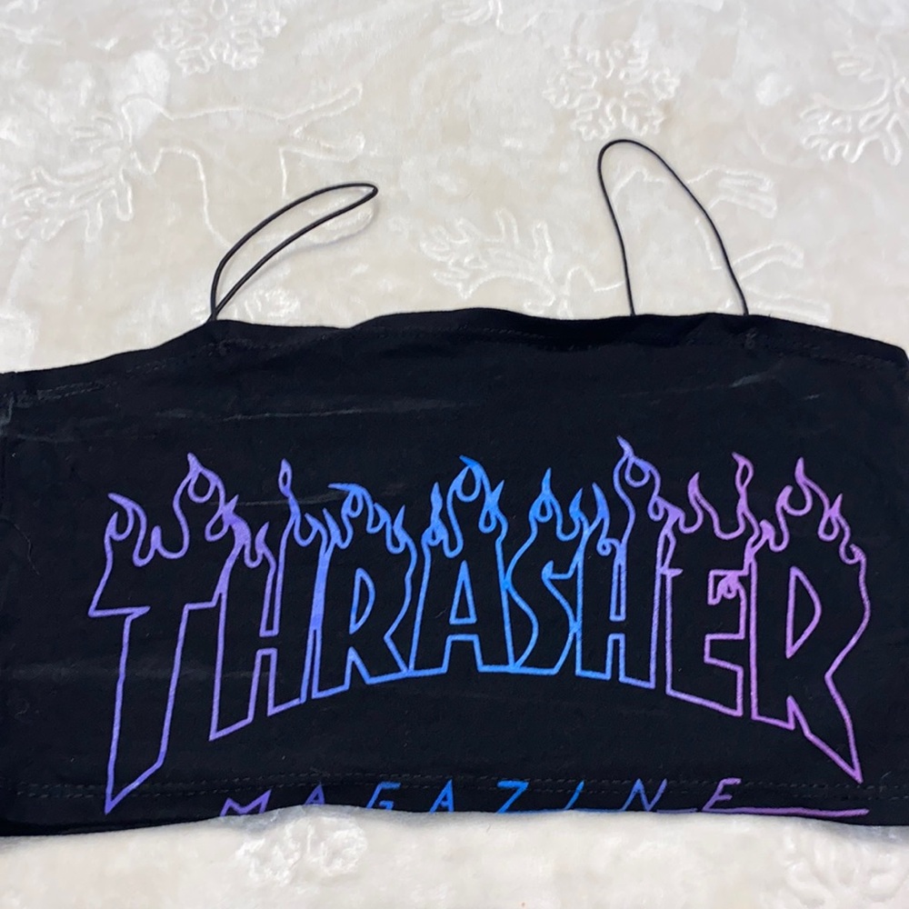 THRASHER crop top